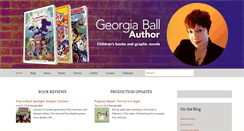Desktop Screenshot of georgiaballauthor.com